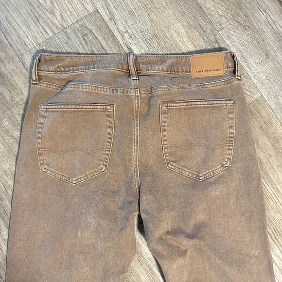 American Eagle Slim Fit 33x30 Tan - Picture 4 of 6